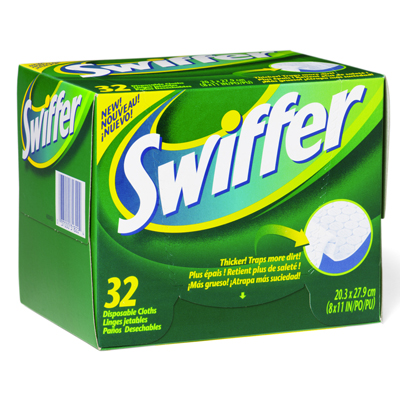 Swiffer Disposable Cloths, 32/bx - 6bx/cs
