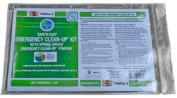 SSS Safe&#39;N Easy Emergency  Clean Up Kit - (36/cs) 