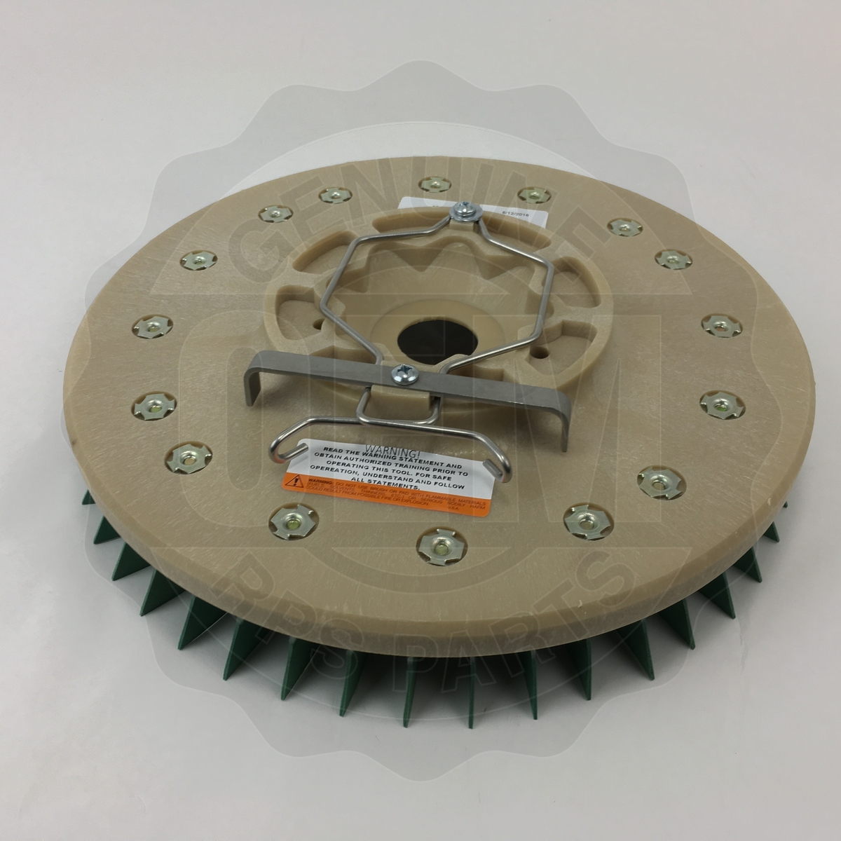 Tomcat 15&quot; Diamabrush, Poly, 400 Grit - Green