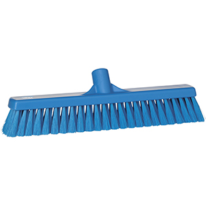 16.5&quot; Push Broom Medium Head - Blue