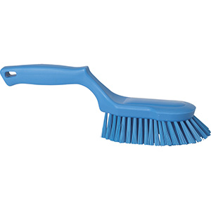 Stiff Ergonomic Scrubbing Brush - Blue