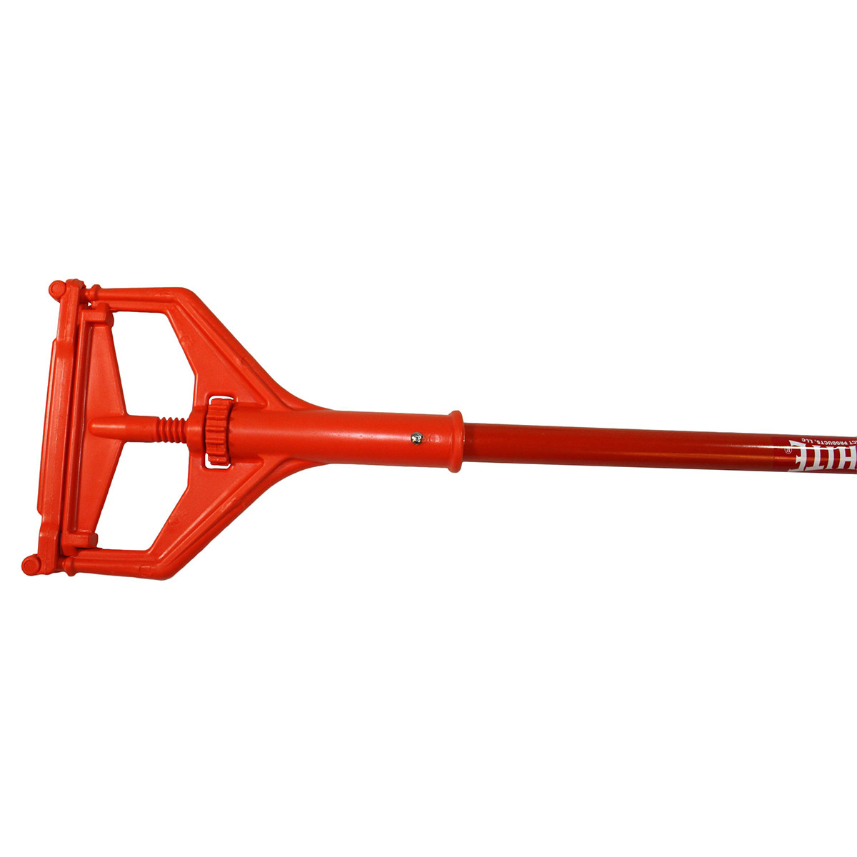 SSS/White 63&quot; Speed Change Mop  Handle, Orange - (12/cs)