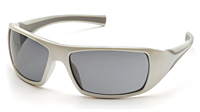 Impact ProGuard 870 Series Safety Glasses, Gray/White