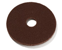 SSS 20&quot; Brown Stripping Floor Pad - (5/cs)
