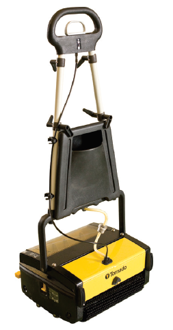 Tornado Low-Moisture Floor Scrubber, Corded