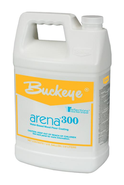 Buckeye Reflections Arena 300  Water Based Wood Floor Coating 