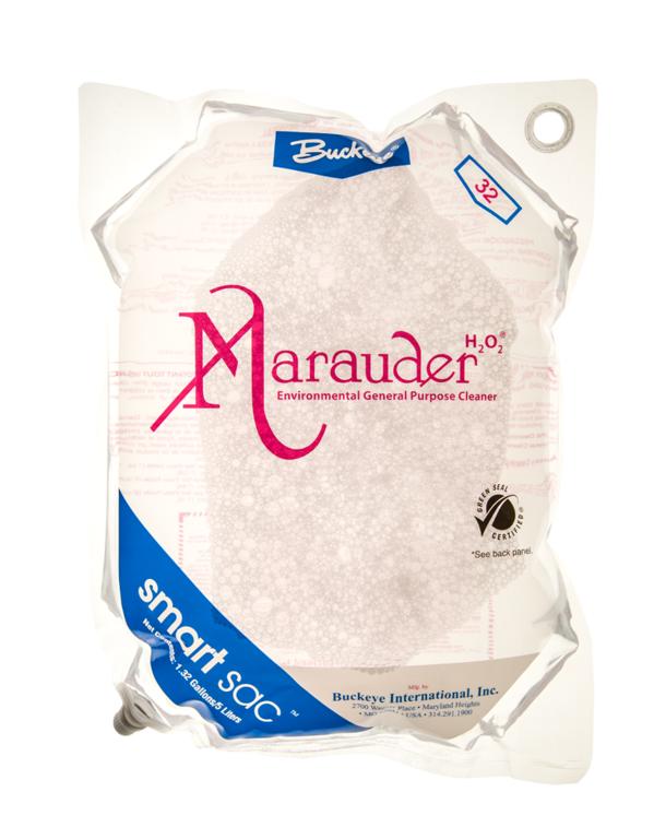 Buckeye Marauder H2O2 General  Purpose Cleaner, 5L - (3/cs)