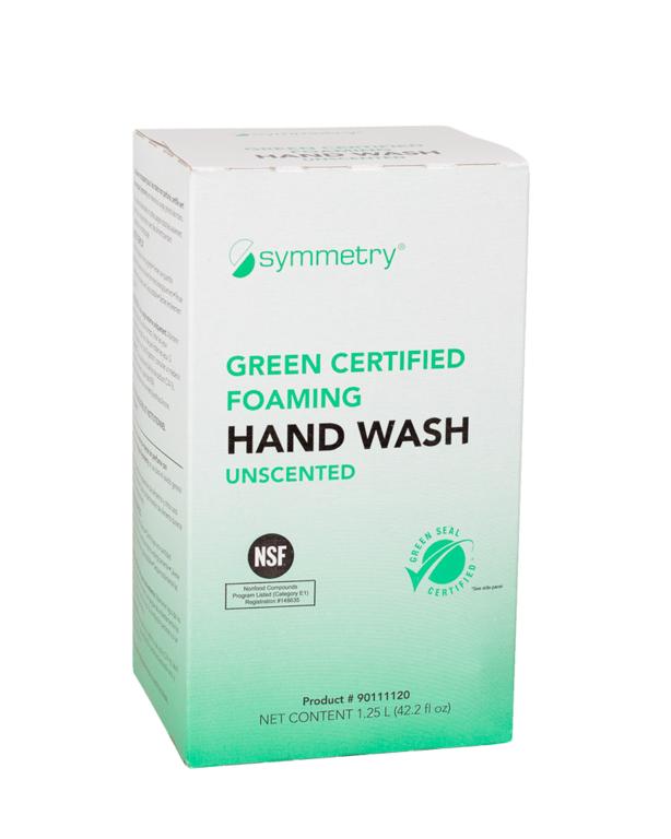 Symmetry G.C. Foam Handwash,  Unscented, 1250ml - (6/cs)