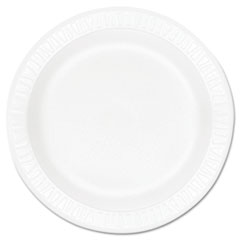 Dart Foam Plate, 10  1/4&quot; dia, Non-Laminated - 