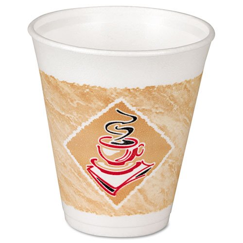 Dart Cafe G Foam Cup 16oz,  White - (1000/cs)