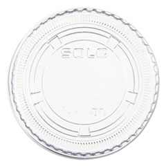Dart Portion Cup Lid, Fits  3.25-9oz, Clear - (2500/cs)