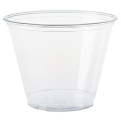 Dart Ultra Clear Cups, Squat,  9oz, PET - (1000/cs)