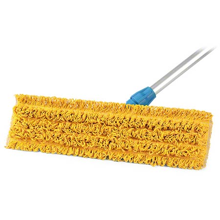 Filmop Rapido Microfiber Mop,  Velcro, Yellow - (25/cs) 