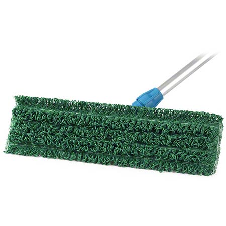 Filmop Rapido Microfiber Mop,  Velcro, Green - (25/cs)