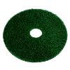 SSS 17&quot; Green Scrubbing Floor Pads - (5/cs)