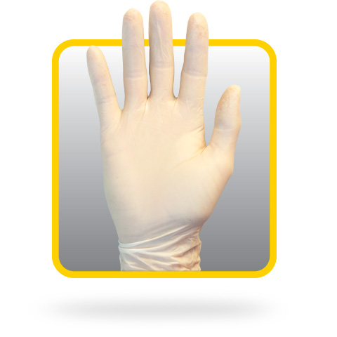 Latex Powder Free Gloves,  5mil, Small, 100/bx, 10bx/cs