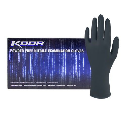 Hospeco KODA Nitrile Exam  Glove, Small, Powder-Free, 