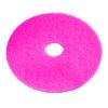 SSS 13&quot; Pink Ninja Auto Scrub Cleaning Floor Pad - (5/cs)