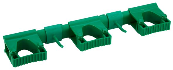 Remco Hygenic Hi-Flex Wall  Bracket System, 16.5&quot;, Green
