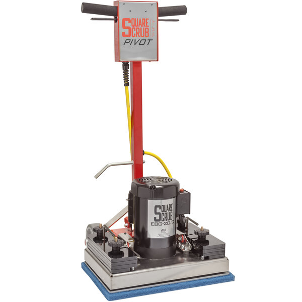 Square Scrub PIVOT Floor Prep  Machine, 20&quot; x 14&quot; 