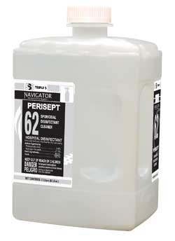 Product SSS #62: SSS Navigator #62 Perisept Sporicidal Disinfectant