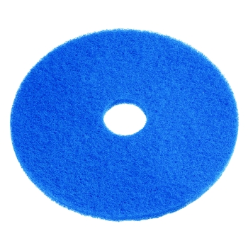 SSS 16&quot; Blue Cleaning Floor Pad - (5/cs)