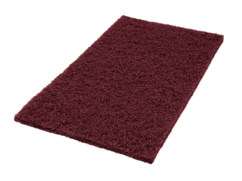SSS 14&quot; x 28&quot; Eco 1000 Maroon Strip-Prep Pad (10/cs) 31270