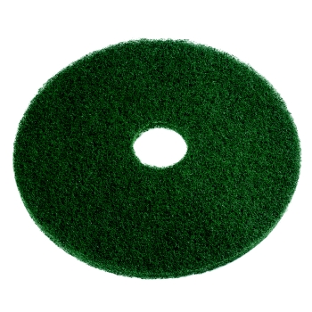 SSS 16&quot; Green Scrubbing Floor Pad - (5/cs)
