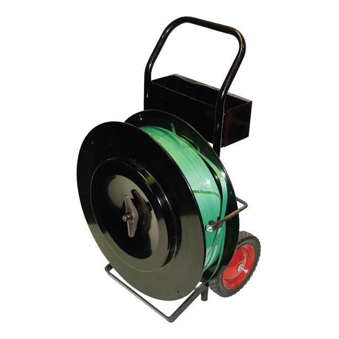 Standard Plastic or Steel  Strapping Dispenser Cart