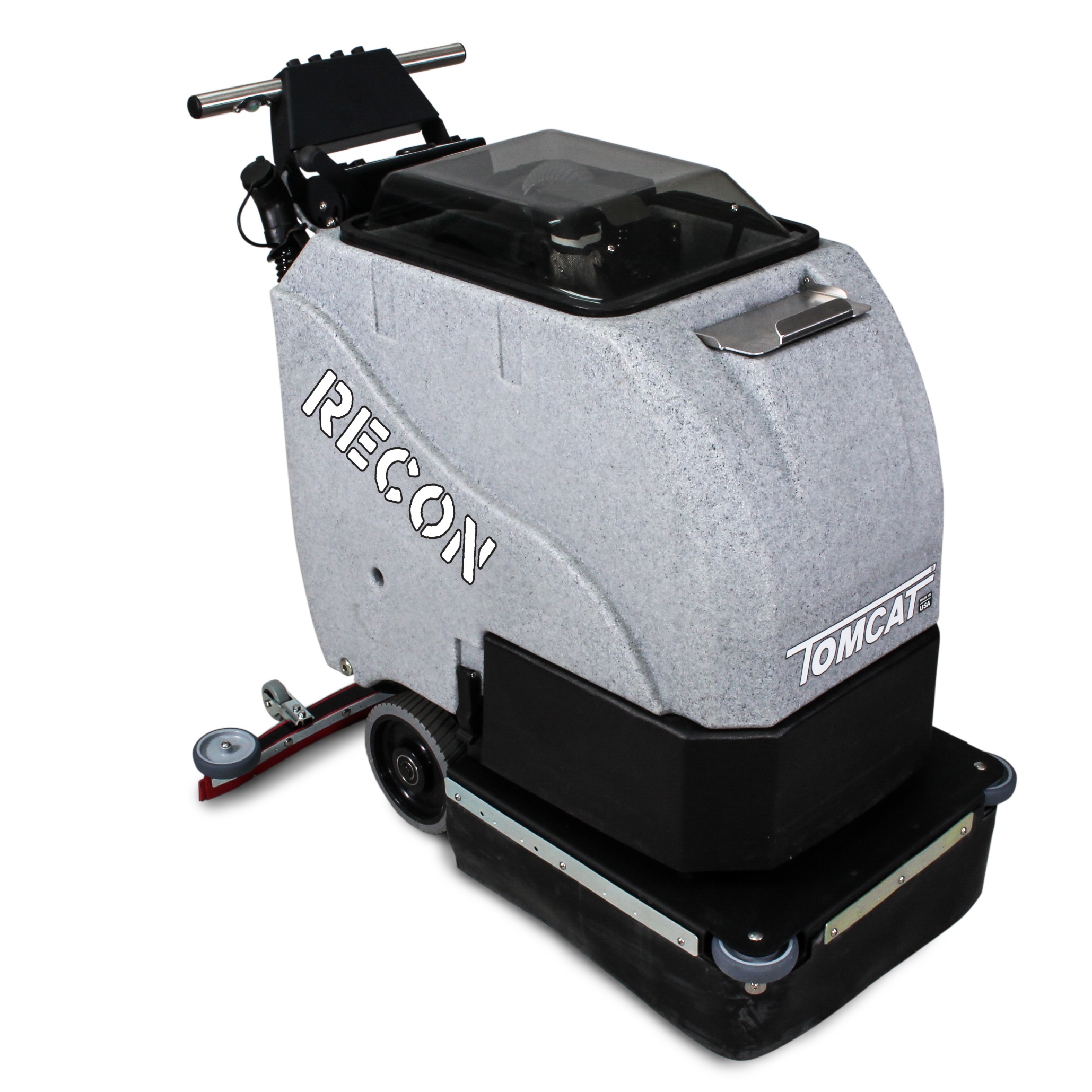 Tomcat RECON 17&quot; Disk Walk Behind Scrubber, Pad Assist