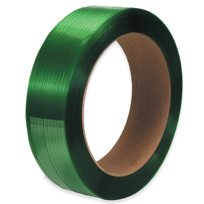 5/8&quot; x 035 x 4200&#39; 1400# PET HG Green Polyester Strapping
