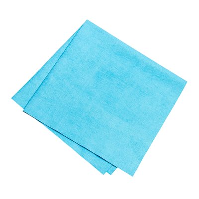 Q-Star Non-Woven Microfiber  Cloth, Blue - (12/bg)