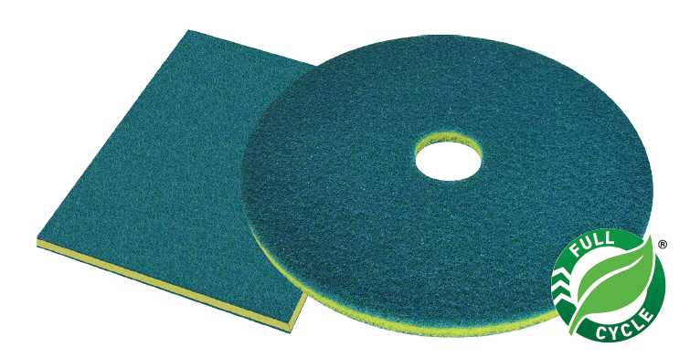 SSS 14&quot; x 28&quot; Easy Scrub &amp;  Shine Floor Pads - (5/cs) 