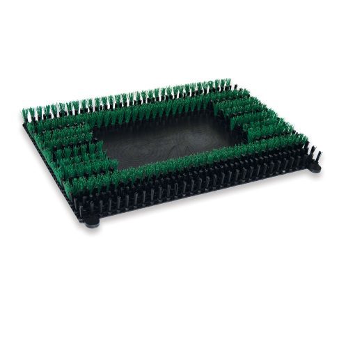 14&quot; x 20&quot; Sonic Scrub Green Mal-Grit Scrub Brush, each